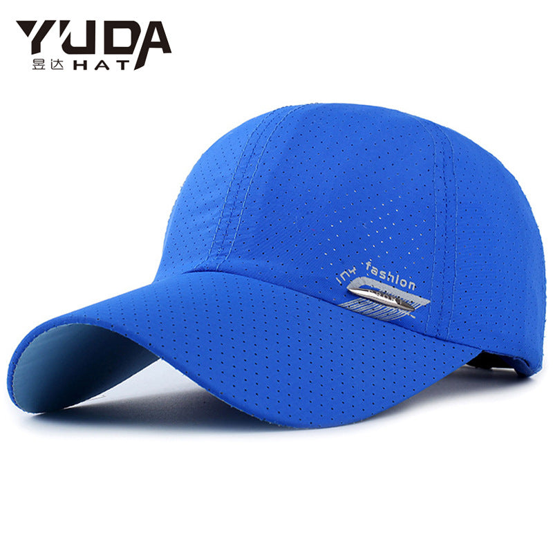 Wholesale Baseball cap outdoor sunshade thin material quick-drying cap breathable